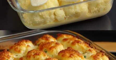 Baked Cauliflower Cheese