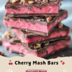 Homemade Cherry Mash Bars