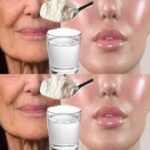 Natural facelift using baking soda and water