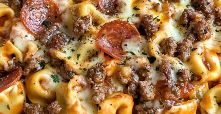 Meat Lovers Pizza Tortellini