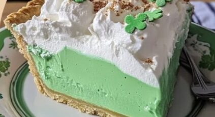 Shamrock Shake Pie Recipe