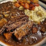 Braised beef