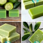 Homemade lemon soap