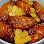 Pineapple chicken wings