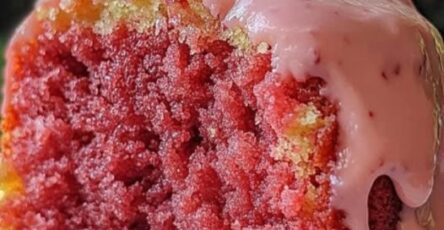 Strawberry Honeybun Cake