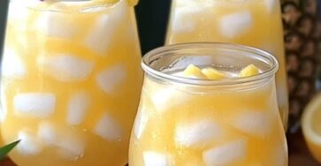 Tropical Pineapple Lemonade Punch