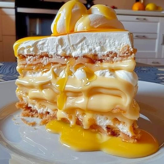 Layered Lemon Dessert