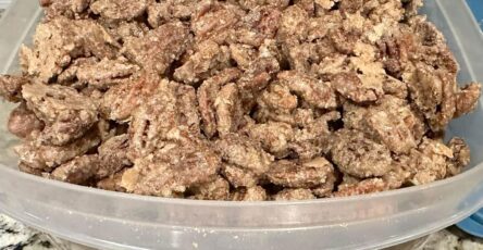 Candied pecans