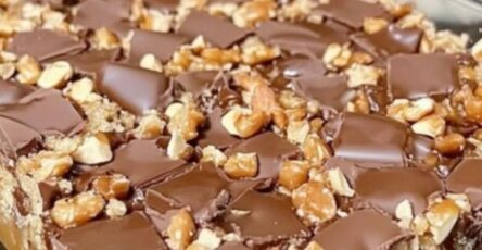 Caramel chocolate bars