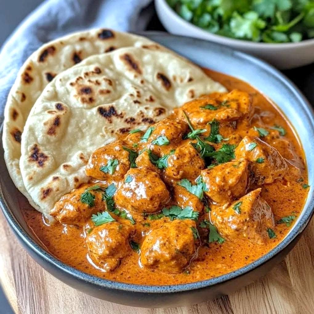 Butter Chicken with Naan