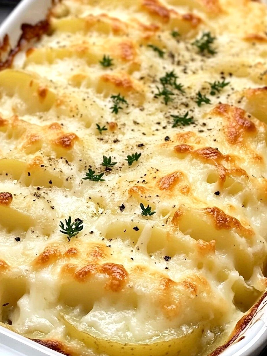 Cheesy Potato Gratin