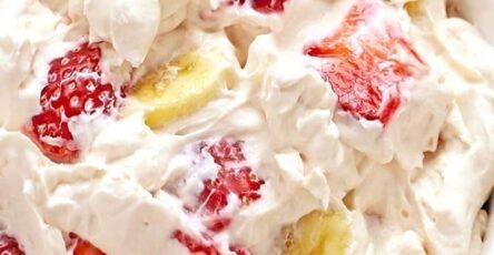 Strawberry Banana Fluff Salad