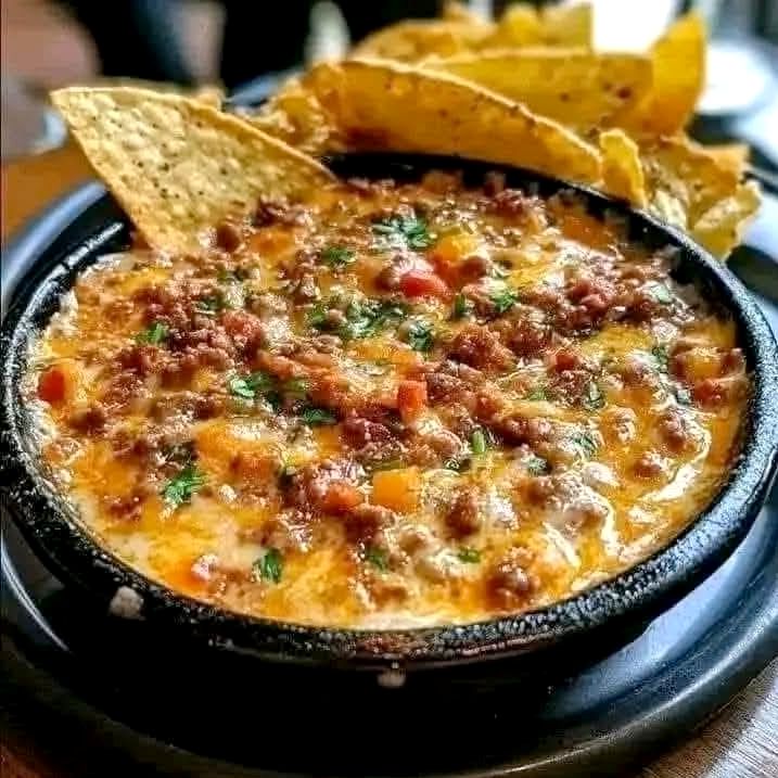 Cheesy Chorizo Queso Dip