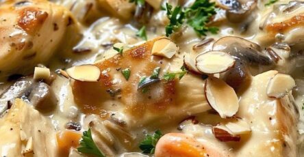 Creamy Chicken and Wild Rice Casserole