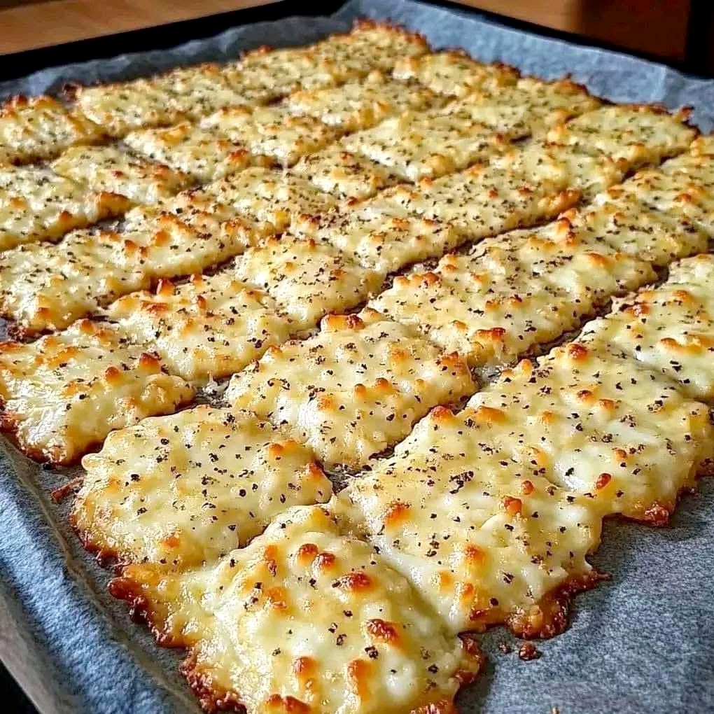 Cheesy garlic breadsticks