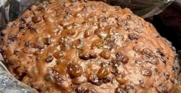 slow cooker fruit cake