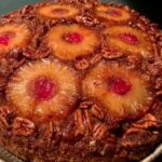 Pineapple Pecan Upside-Down Cake