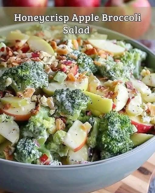 Honeycrisp Apple Broccoli Salad