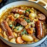 Sausage Stew with Potatoes and Carrots