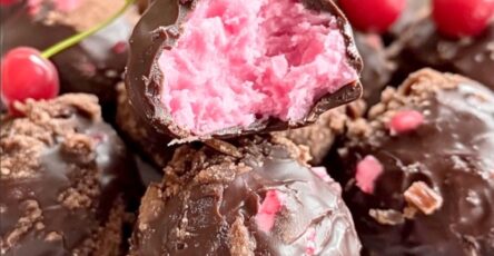 Cherry Mash Truffles