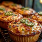 Smoked Jalapeño Bacon Cornbread Muffins