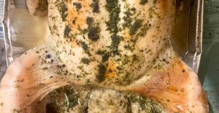 Herb Butter Roast Chicken Recipe