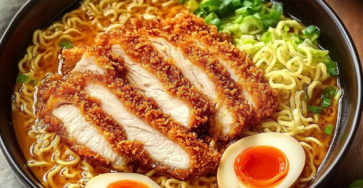 Crispy Chicken Ramen recipe