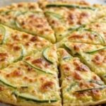 Zucchini Crust Vegetable Pizza