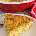 Broccoli and Cheese Quich