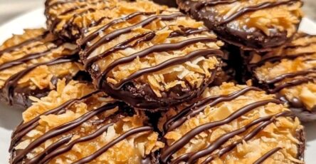 Homemade Samoa Cookies