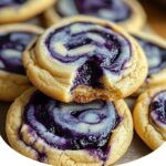 Blueberry Cheesecake Swirl Cookies