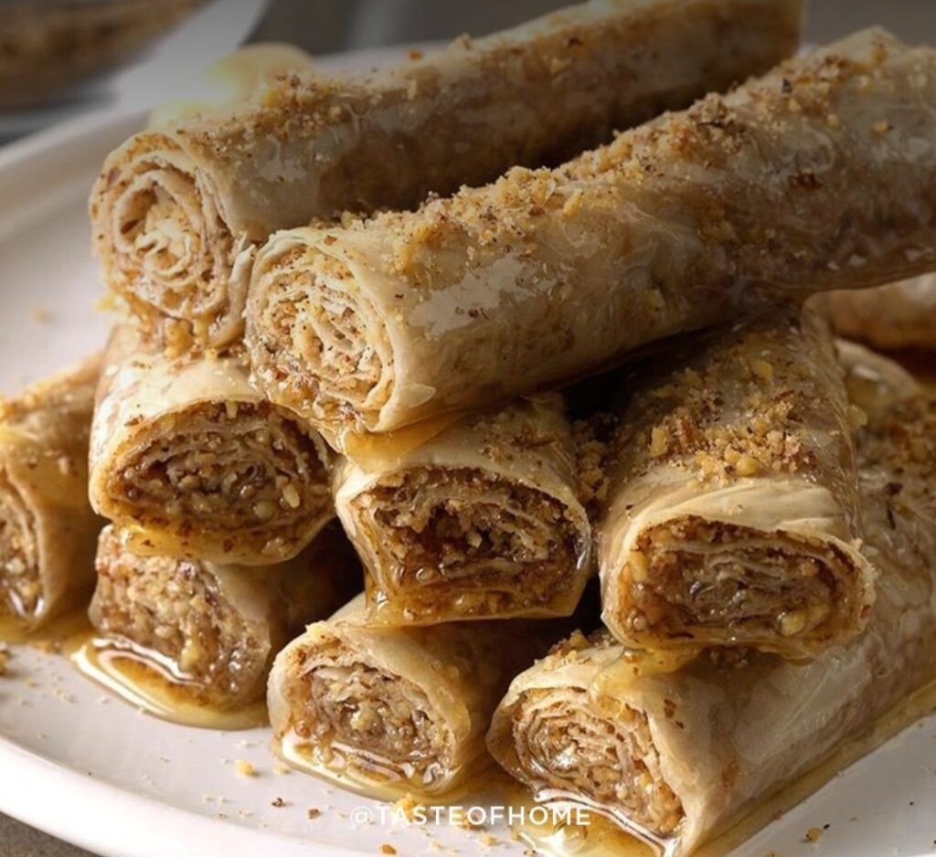 Honey Cinnamon Roll-Ups