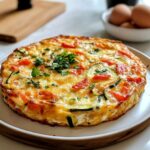 Zucchini and Tomato Frittata