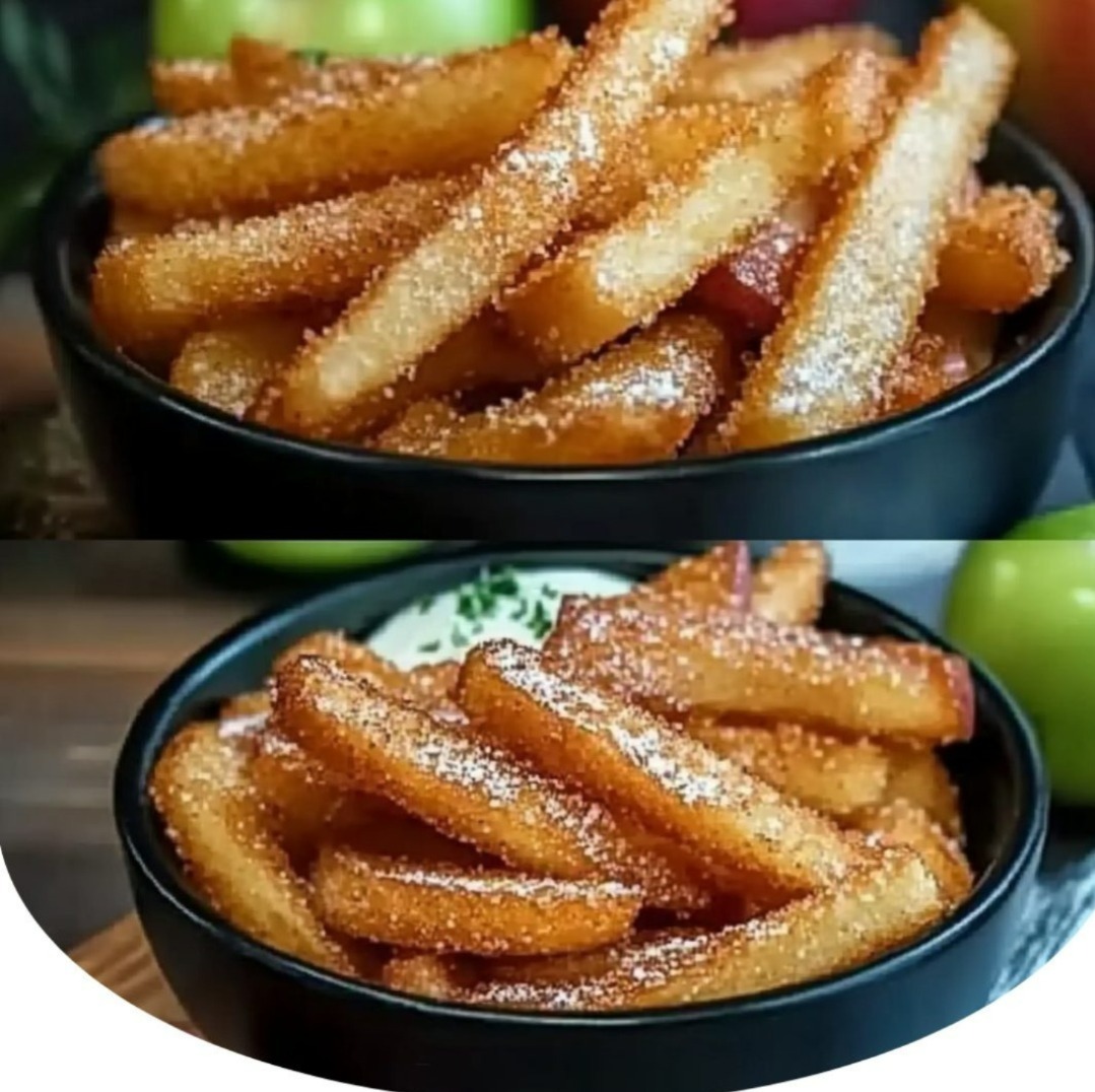 Crispy Air Fryer Apple Fries