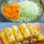 Vegetable spring rolls