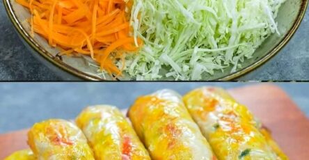 Vegetable spring rolls