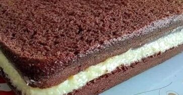 Chocolate cake layered