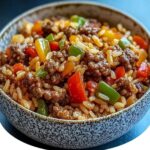 Beef and Pepper Rice Bowl