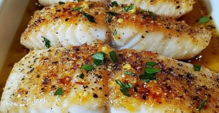 Zesty Lemon Butter Fish Fillet