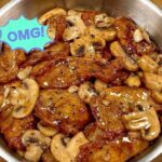 Black Pepper Chicken with Mushrooms