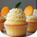 Honey Peach Cream Cheese Cupcakes