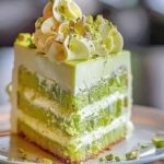 Pistachio Cream Cake