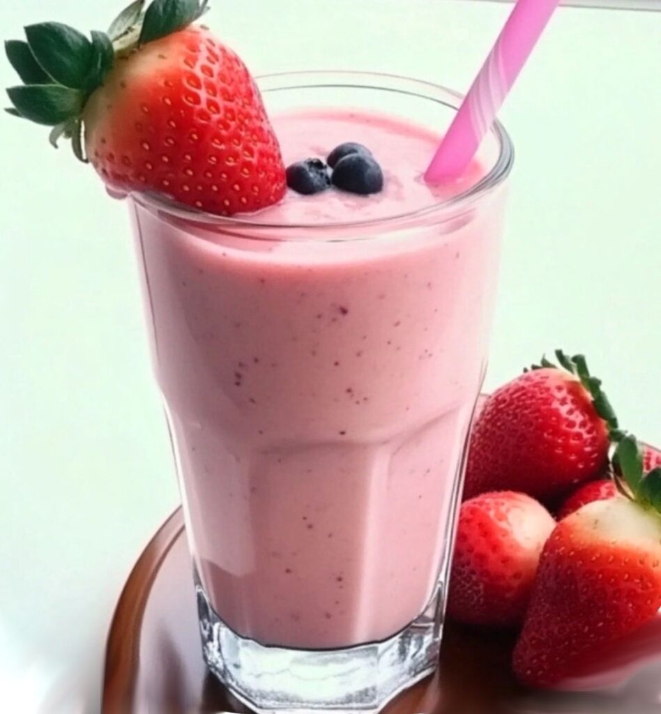 Fat Burning Strawberry Smoothie