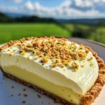 Peppermint Crisp Lemon Tart