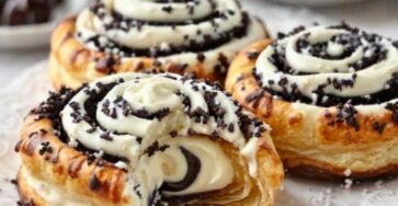 Oreo-Stuffed Cinnamon Rolls