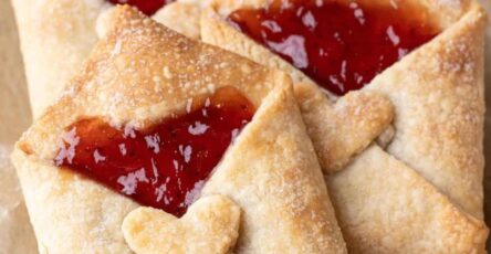 Strawberry Jam Envelope Pastries