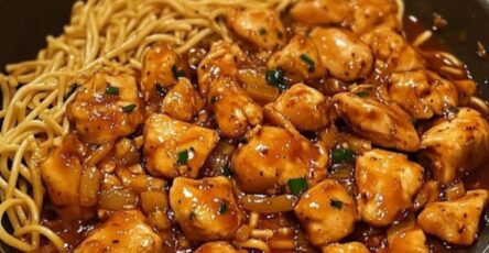 One-Pot Honey Garlic Chicken & Noodles Recipe