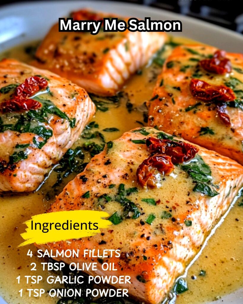 Marry Me Salmon Recipe