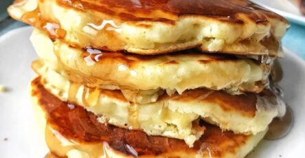 Fluffy Homemade Pancakes Recipe