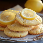 Lemon butter cookies